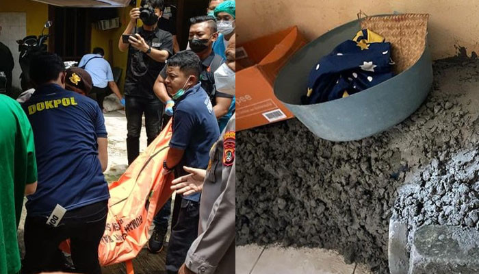 Mayat Wanita Dicor Bekasi Geger! Mayat Wanita Dicor Ditemukan Tak Berpakaian Dalam, Suami Syok Istri Jadi Korban Pembunuhan, Pelakunya Akhiri Hidup