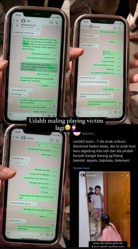 Mahasiswi Afia,Mahasiswi,Afia Rahmatunufus,Kleptomania,Viral,Pencurian,Medsos,Hedon,Unikom,Bandung,Jawa Barat Playing Victim Usai Pencurian Terbongkar